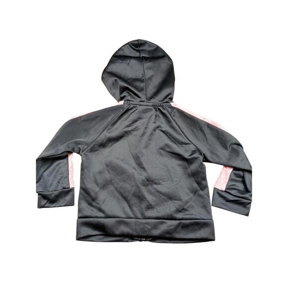 Puma Baby Girls Track Jacket 6-9M Pink Black Full Zip Hoodie Athletic - Picture 8 of 8